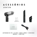 Aspirador de Mão Portátil Recarregável USB