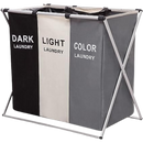 Cesto de armazenamento de roupas dobrável