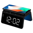 Carregador Indução Relógio Despertador