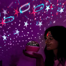 Luminária Projetor Estrelas 360º Abajur Star Master