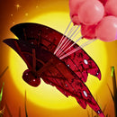 Fantasia de Asas para festas com Led e Música modelo Dragão