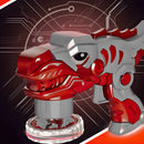 Beyblade Batalha Dinossauro Lançador De Disco