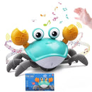 Caranguejo Fujão Música Luz Sensor