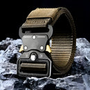 Cinto Tático Militar Com Fivela De Metal