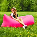 Sofá Inflável De Ar Portátil Puff Impermeável Praia Camping