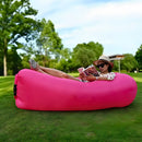 Sofá Inflável De Ar Portátil Puff Impermeável Praia Camping