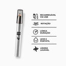 Caneta Depiladora Aparadora Facial Elétrico Portátil - BRANC