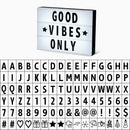 Caixa Luminária Decorativa com Mensagem Luz de LED