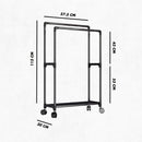 Arara Cabideiro Duplo Organizador