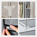 Guarda Roupa Closet Dobrável Organizador com Capa de Tecido