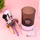 Limpador de Pinceis Maquiagem Secador Automático USB