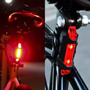 Kit Bike Farol Frontal + Traseiro Ultra Led Usb Recarregável