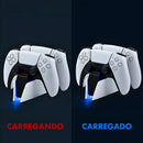 Base de Carregamento para 2 Controles de Game PS5
