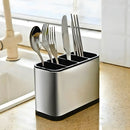 Dispenser Porta Talher Inox 4 Divisórias