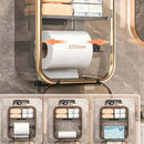 Porta Papel Higiênico com Fixação Sem Furo - Design Moderno