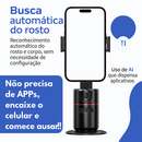 Gimbal Suporte Celular Rastreador Estabilizador Facial 360