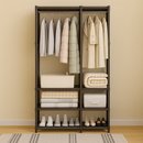 Organizador De Roupas 2 Colunas Aberto Closet Desmontável