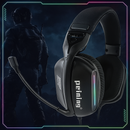 Headset Gamer RGB Com Microfone Flexível