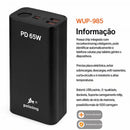 Carregador Portátil Power Bank 30000mAh