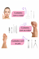 Cortador de Unhas - Kit Portátil 12 em 1