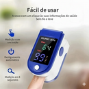 Oxímetro Digital de Dedo Medidor De Saturação De Oxigênio
