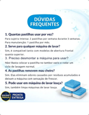 Pastilhas de Limpeza para Máquina de Lavar Roupas e Louças –