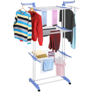 Varal Torre 3 Andares Inox Retrátil Compacto