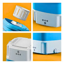 Mini Máquina de Lavar Roupa Portátil Dobrável - AZUL