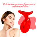 Massageador Facial Eletrico Pescoço Led Lift Fototerapia Ant